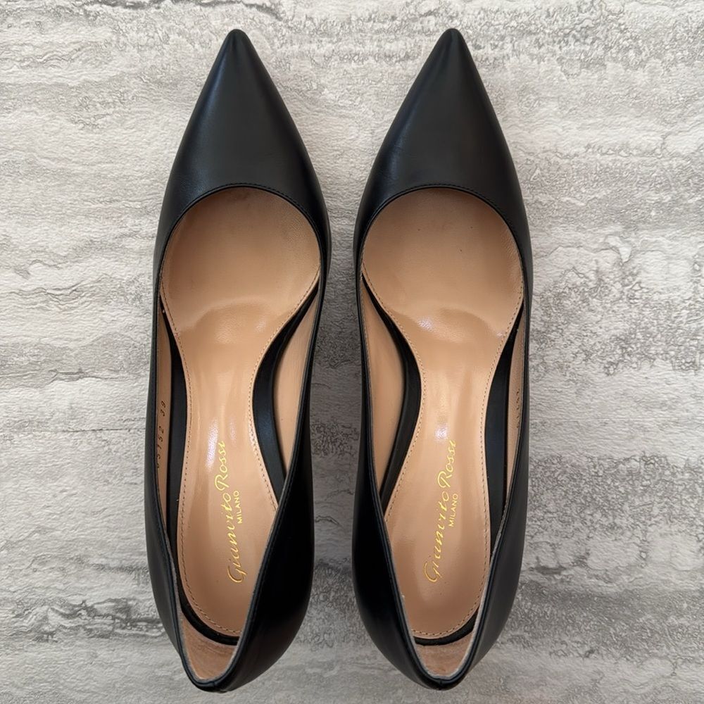 GIANVITO ROSSI 70mm Black Pumps